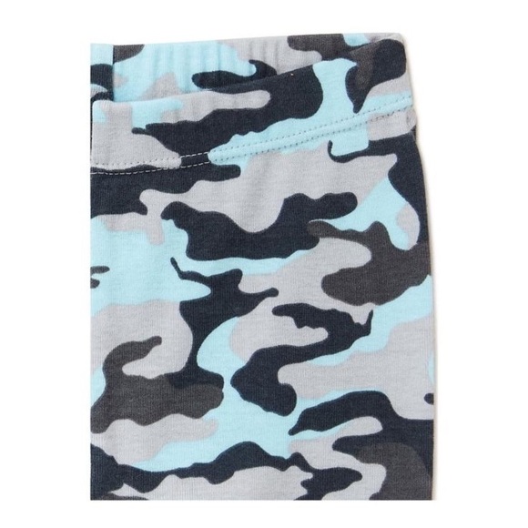 Wonder Nation Toddler Boys Cotton Long Sleeve Top Pajama Pants Set Size 5T - Picture 2 of 4